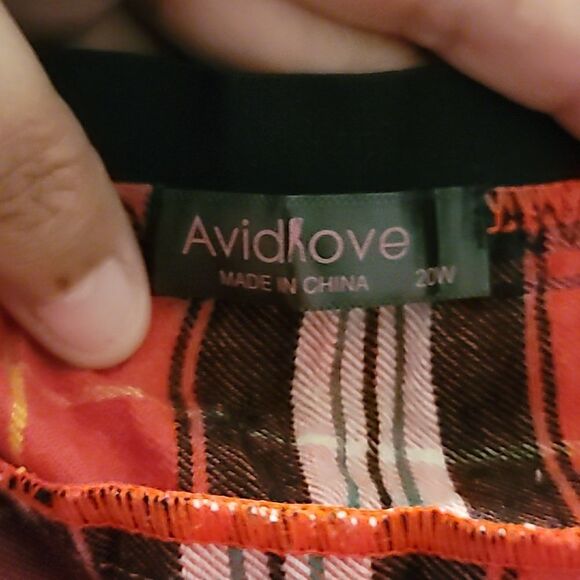 MAvidlove Plaid School girl skirt Size 20W - Picture 5 of 5